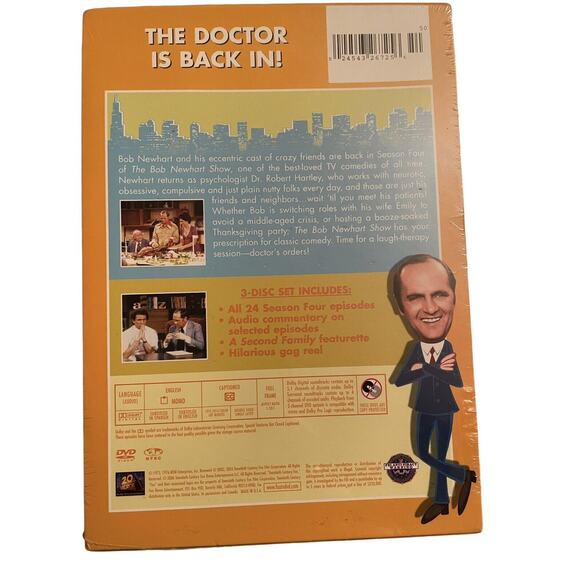 The Bob Newhart TV Show Season 2 & 4 -6 DVDs Comedy Series New Sealed 1970s - Picture 5 of 7
